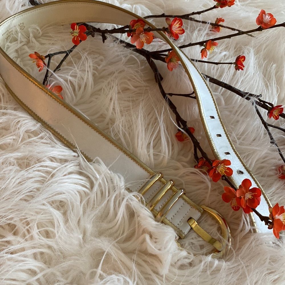 Vintage 💞ESCADA💞leather belt - Picture 7 of 12